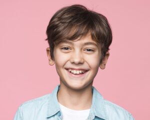 Invisalign Young boy smile